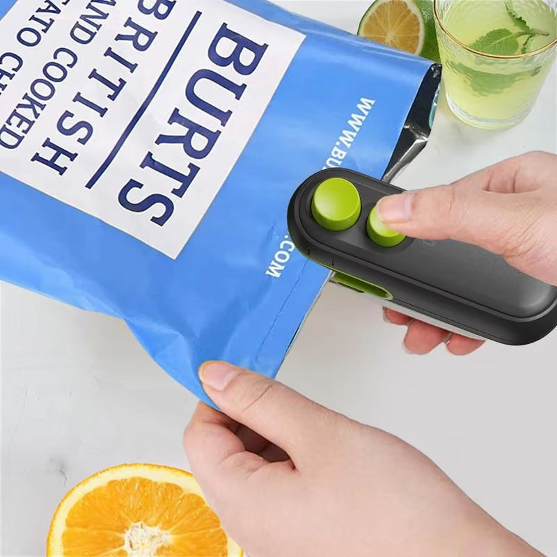 Mini Heat Bag Sealing Machine Package Sealer Bags Kitchen Accessories