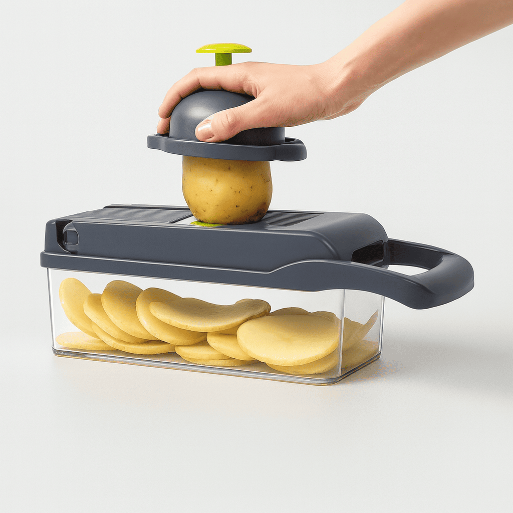 Vegetable Chopper Set – 8 Blades, 14-in-1 Function