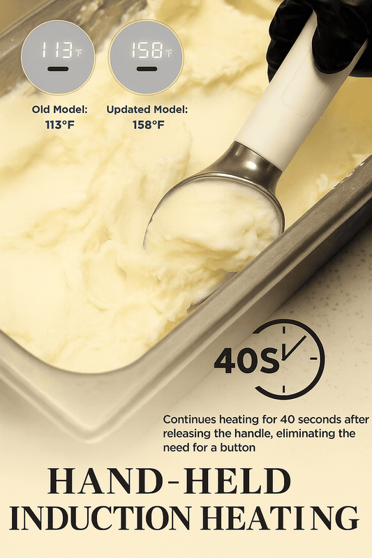 Electric Heated Ice Cream Scoop