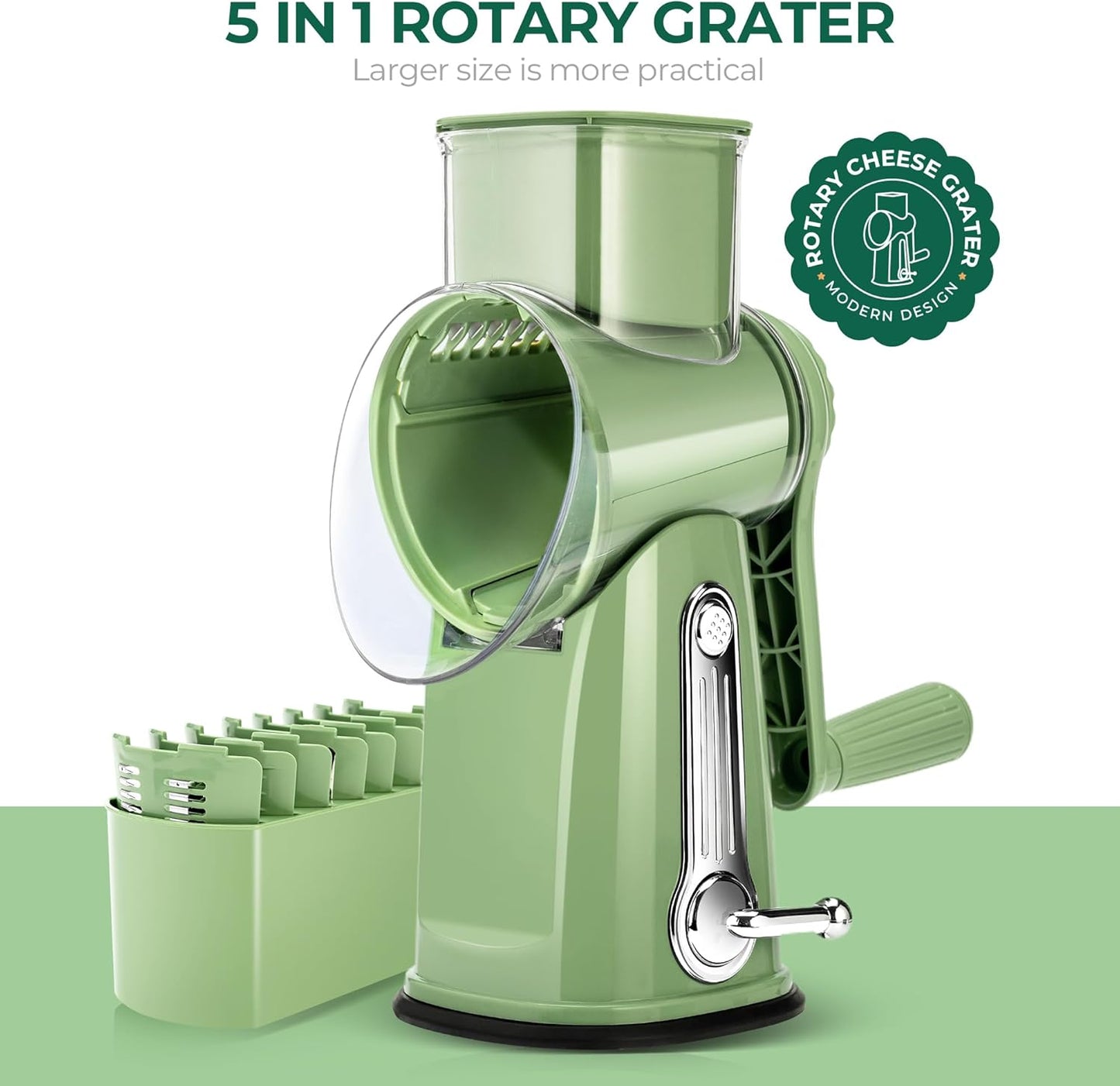 KitchenTales™ Pro Grater — Fast, Safe & Mess-Free