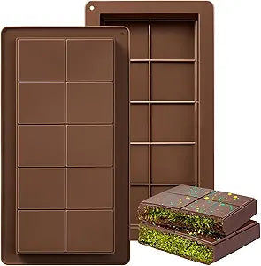 Silicone Chocolate Mold Deep Chocolate Bar Mold Large and Thick