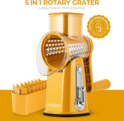 KitchenTales™ Pro Grater — Fast, Safe & Mess-Free