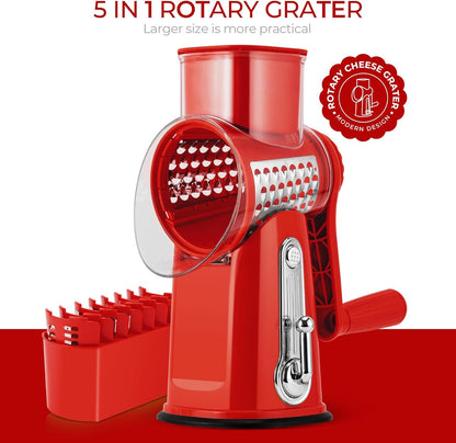 KitchenTales™ Pro Grater — Fast, Safe & Mess-Free