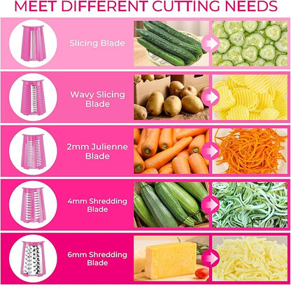 KitchenTales™ Pro Grater — Fast, Safe & Mess-Free