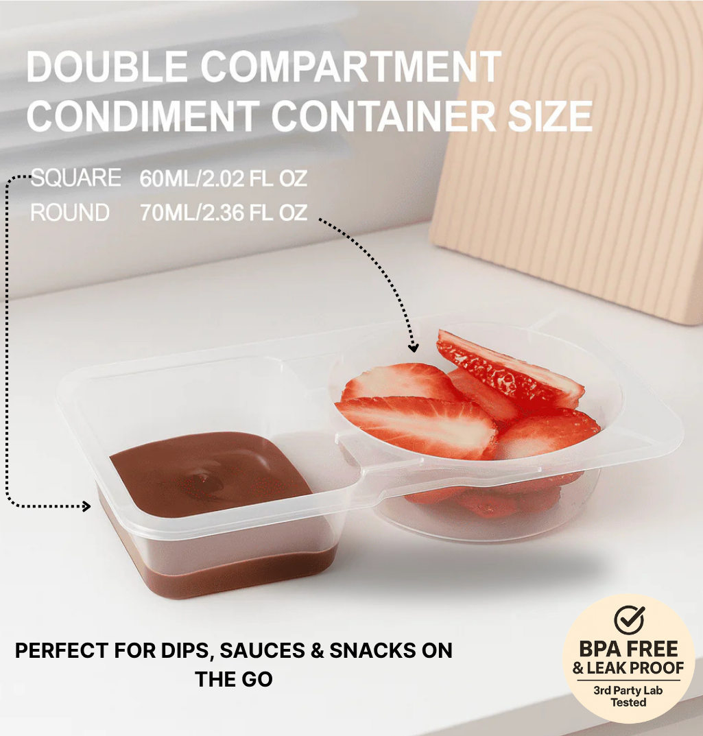 20-Pack Reusable Snack & Meal Prep Containers with Lids