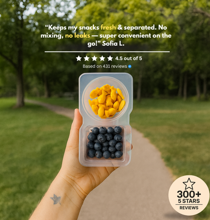 20-Pack Reusable Snack & Meal Prep Containers with Lids