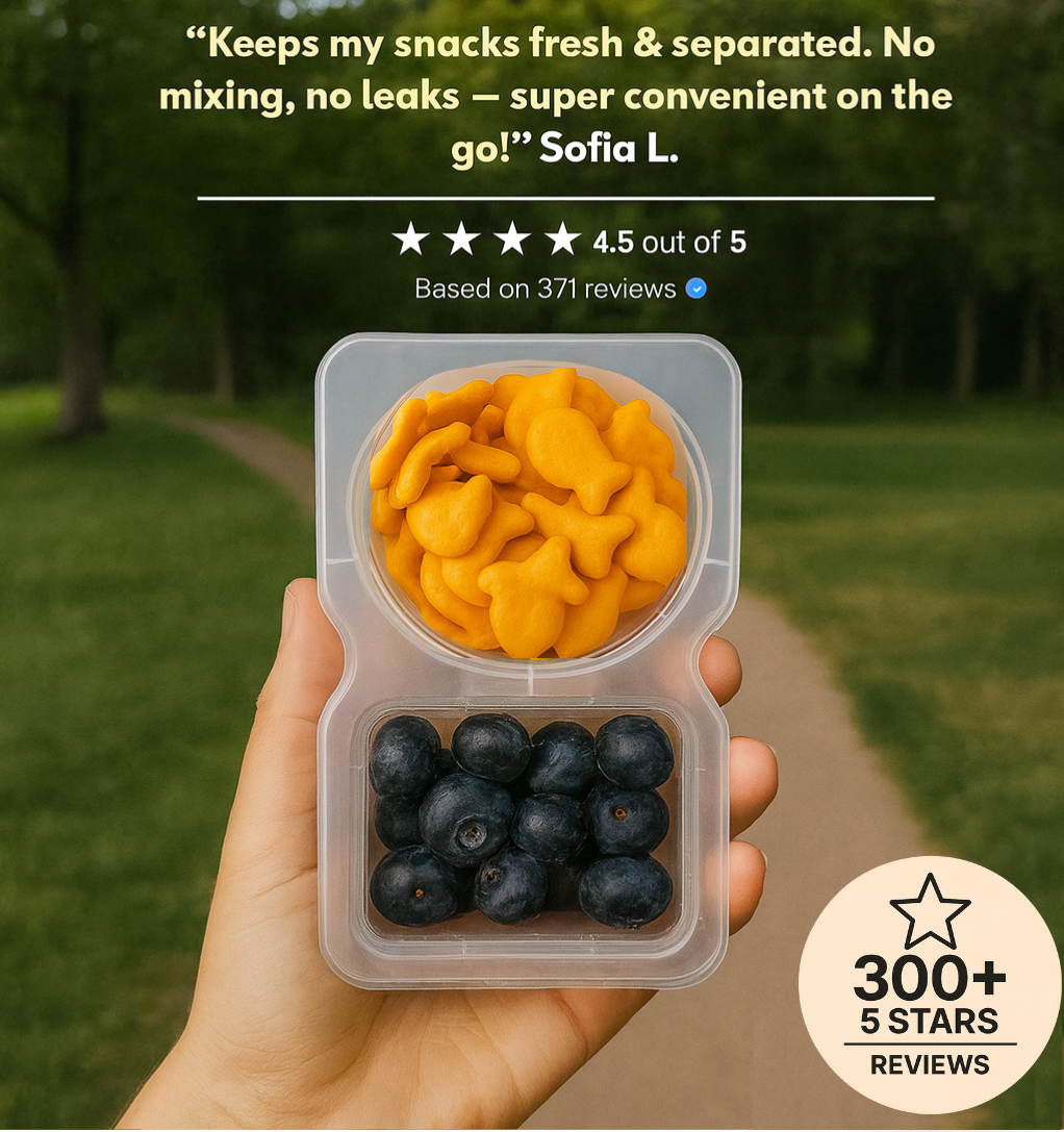 20-Pack Reusable Snack & Meal Prep Containers with Lids