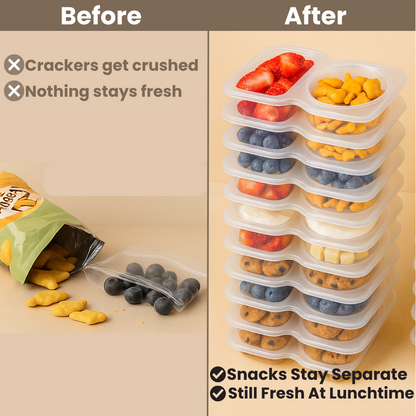 20-Pack Reusable Snack & Meal Prep Containers with Lids