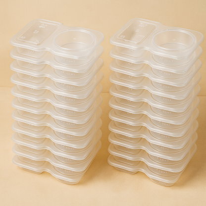 20-Pack Reusable Snack & Meal Prep Containers with Lids