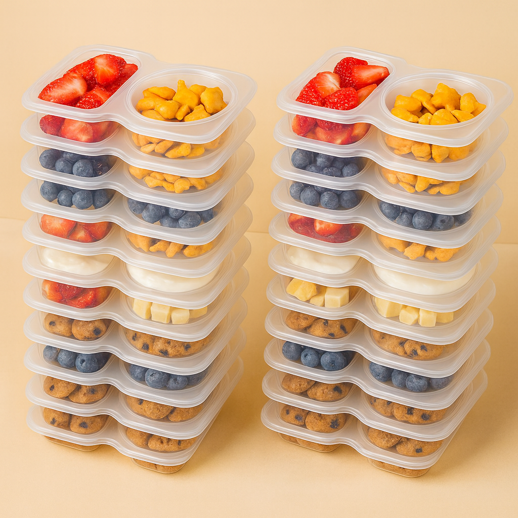 20-Pack Reusable Snack & Meal Prep Containers with Lids