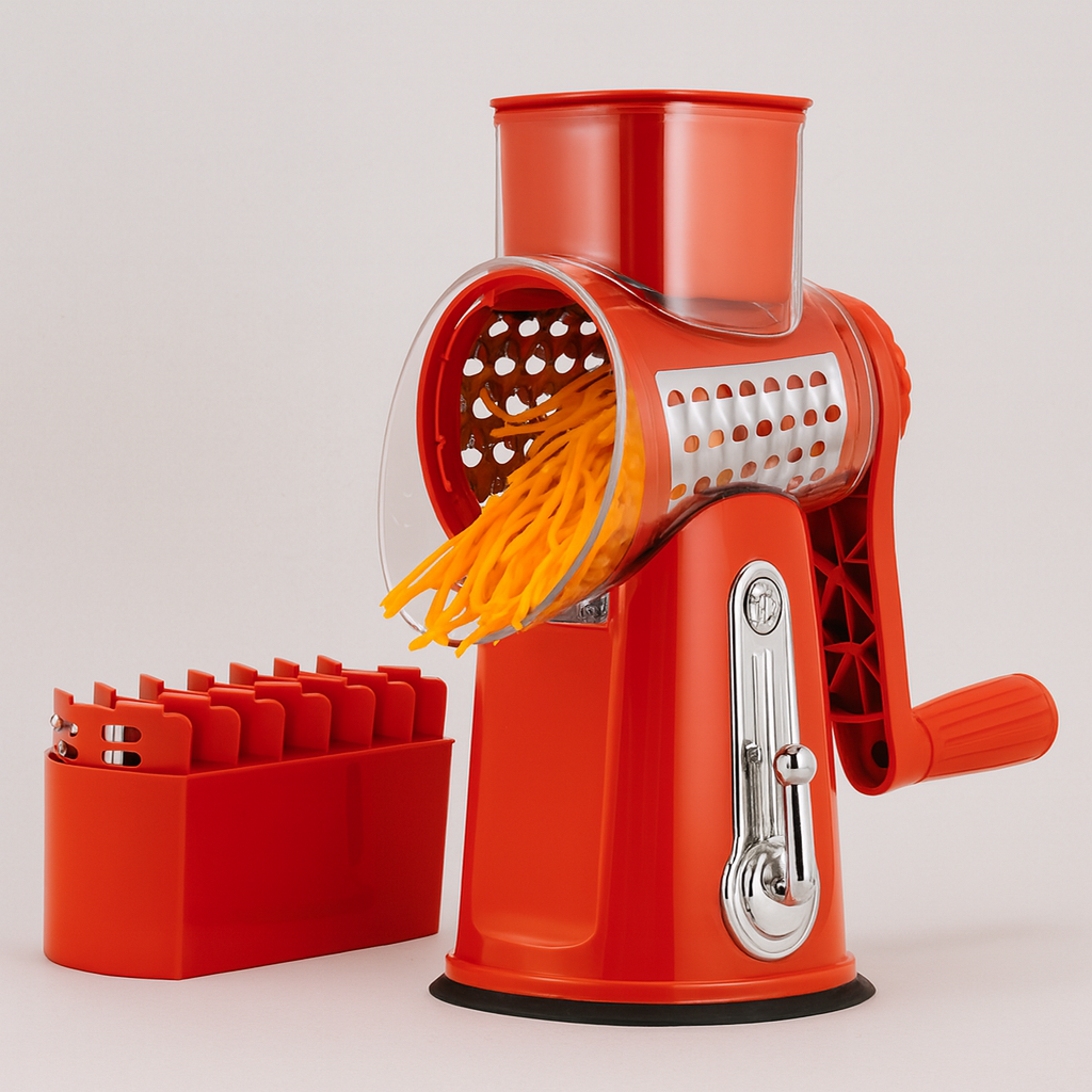 KitchenTales™ Pro Grater — Fast, Safe & Mess-Free