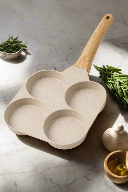 4-Hole Non-Stick Breakfast Pan