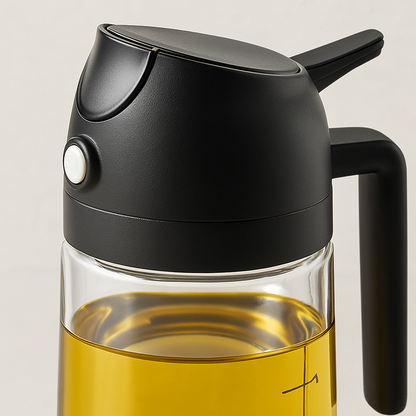 2-in-1 Olive Oil Sprayer & Dispenser