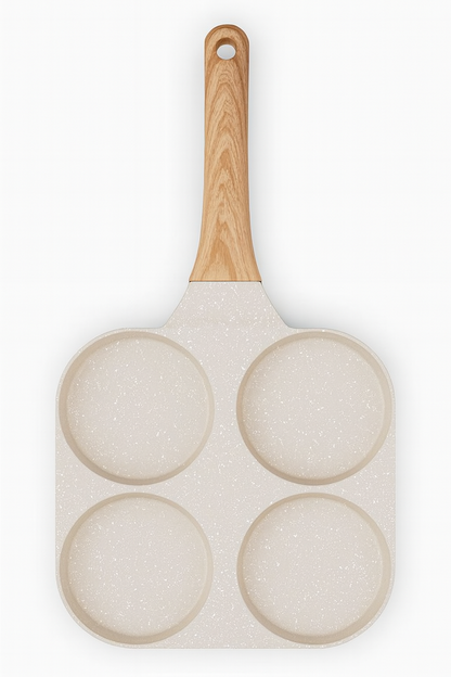 4-Hole Non-Stick Breakfast Pan