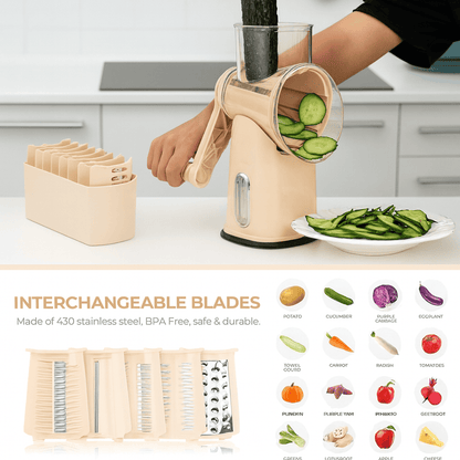 KitchenTales™ Pro Grater — Fast, Safe & Mess-Free