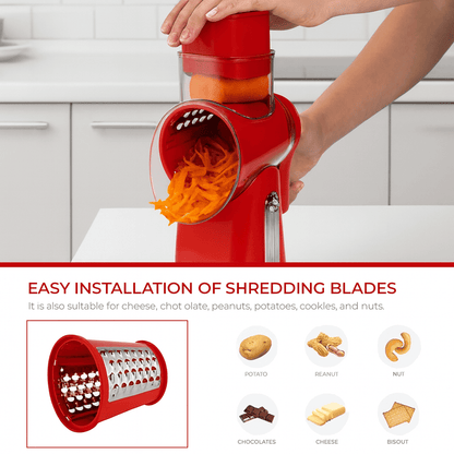 KitchenTales™ Pro Grater — Fast, Safe & Mess-Free