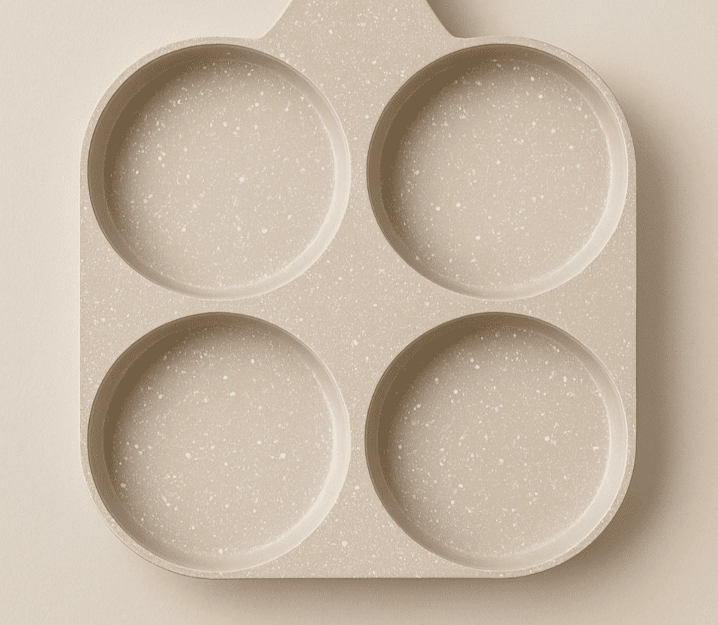 4-Hole Non-Stick Breakfast Pan