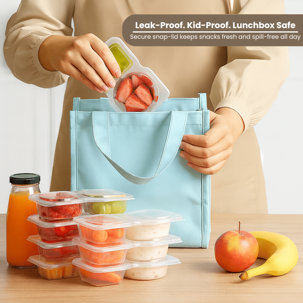 20-Pack Reusable Snack & Meal Prep Containers with Lids