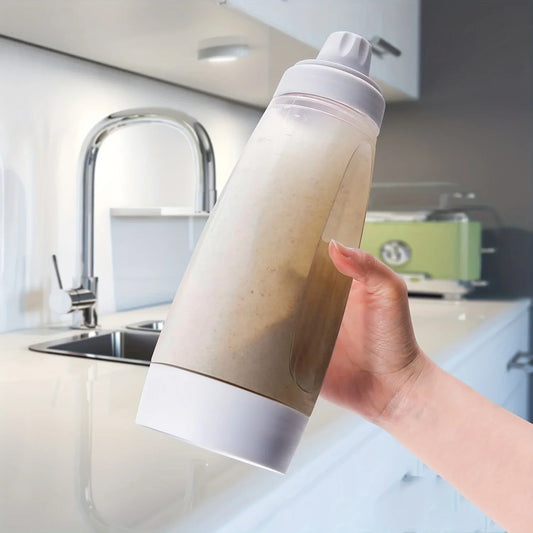 Pancake Batter Bottle Battler Mixer with Blender Ball Wire Whisk for Restaurant Baking Pancakes Cupcakes Muffins Crepes and More